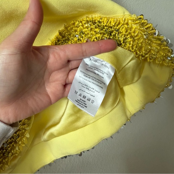 Jonathan Simkhai Yellow Two-Piece Dress - Picture 10 of 10